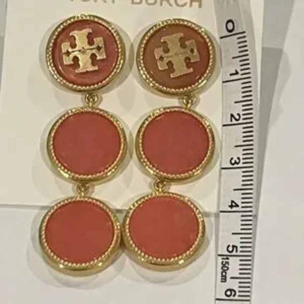 TORY BURCH HEX CHARM LOGO BRACELET